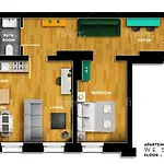 Arbio I Retro Apart Near Leipzig Hauptbahnhof